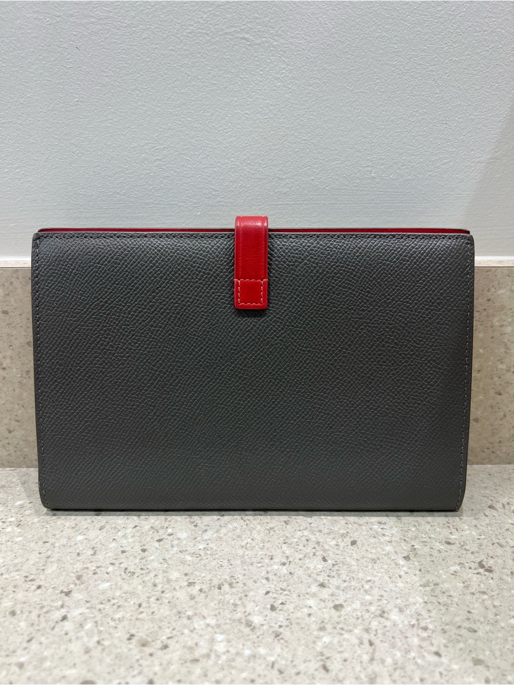 Céline grained Calfskin medium strap Wallet - Picture 4 of 13